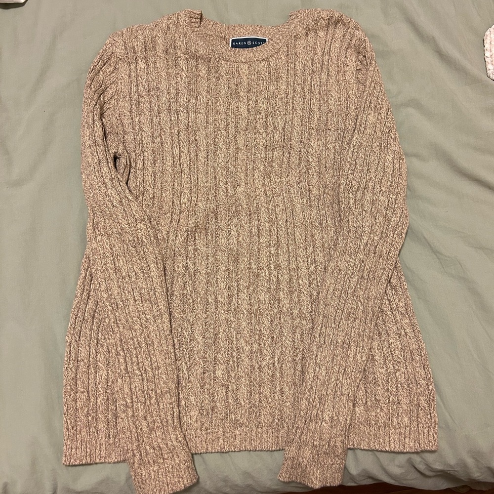 Fisherman knit sweater